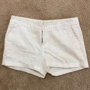 White shorts